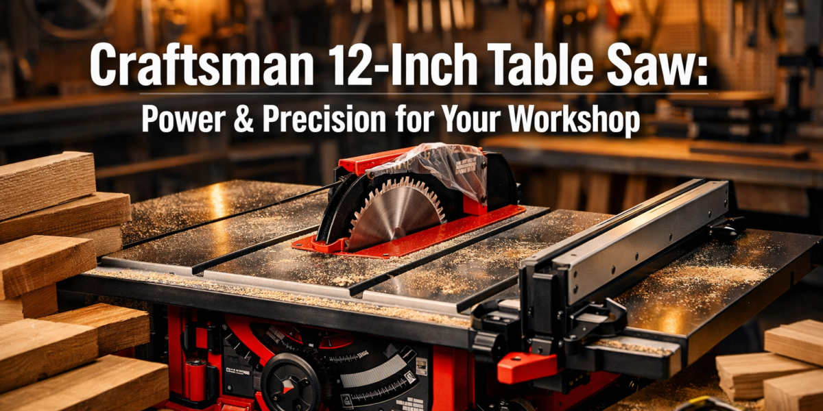 Craftsman 12 Inch Table Saw: Ultimate Guide & User Experiences