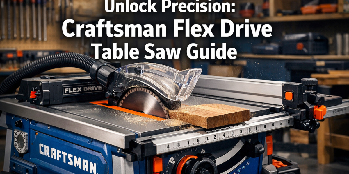 Craftsman Flex Drive Table Saw: Unveiling Benefits & Setup Guide