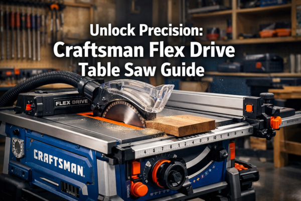 Craftsman Flex Drive Table Saw: Unveiling Benefits & Setup Guide