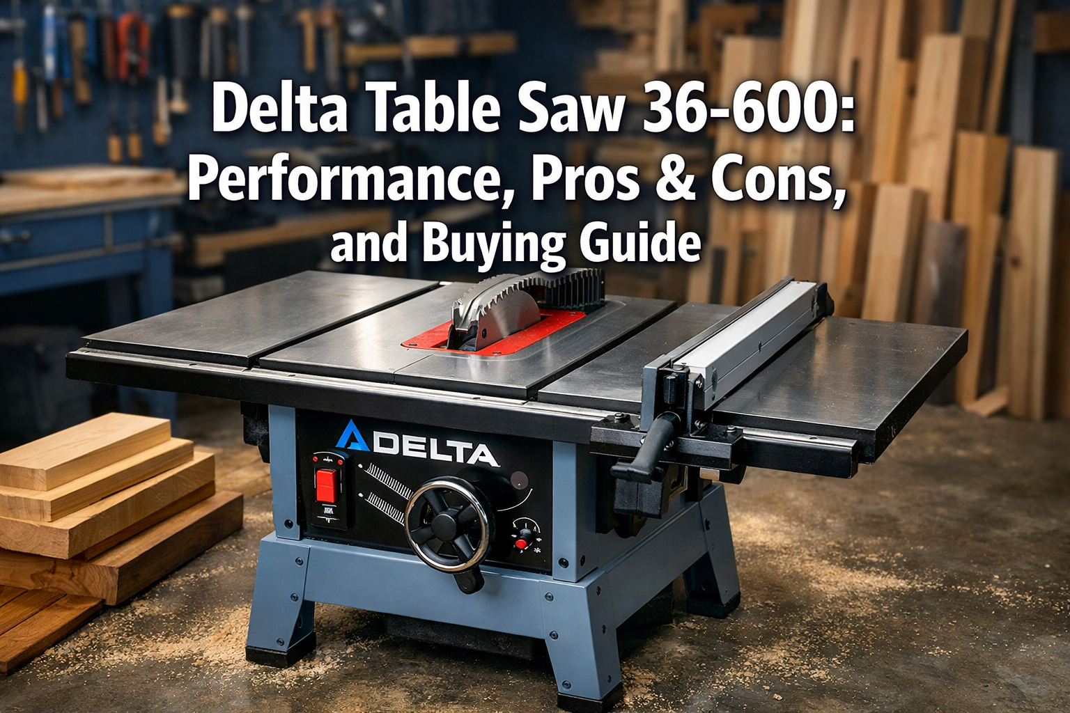 Delta Table Saw 36-600: Performance, Pros & Cons, and Buying Guide ...