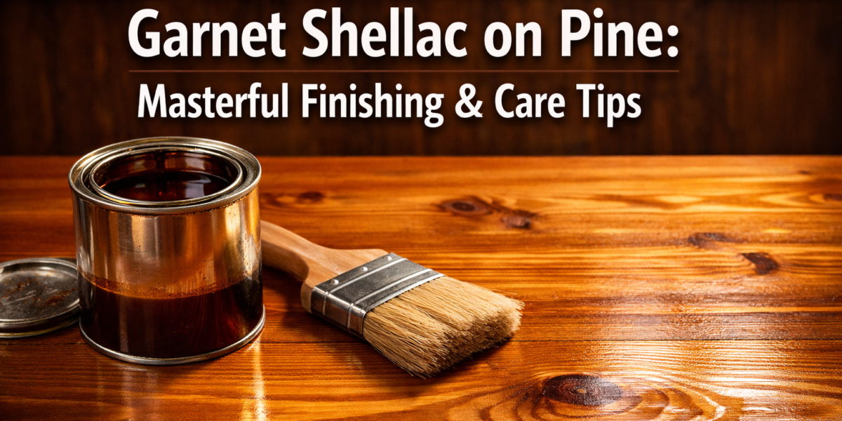 Garnet Shellac on Pine: Basics, Techniques, and Maintenance Tips