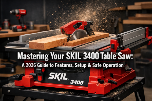 SKIL 3400 Table Saw: Features, Setup, Operation & Troubleshooting