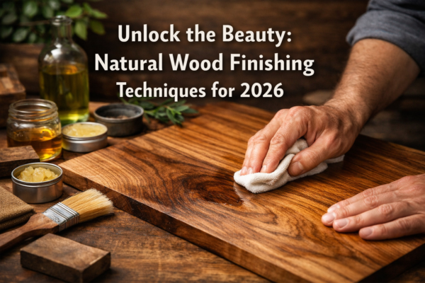 Natural Wood Finishing Techniques: 2025 Guide