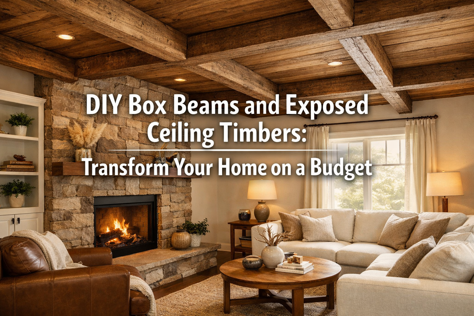 DIY Box Beams and Exposed Ceiling Timbers: Transform Your Home on a Budget
