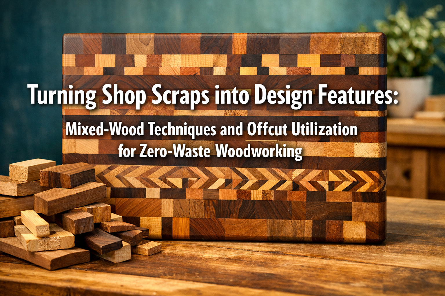 Turning Shop Scraps into Design Features: Mixed-Wood Techniques and Offcut Utilization for Zero-Waste Woodworking