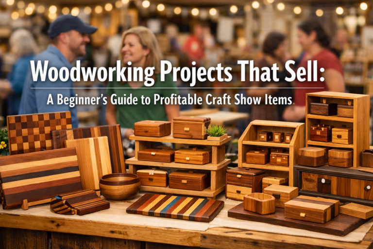 Woodworking Projects That Sell: A Beginner's Guide to Profitable Craft Show Items