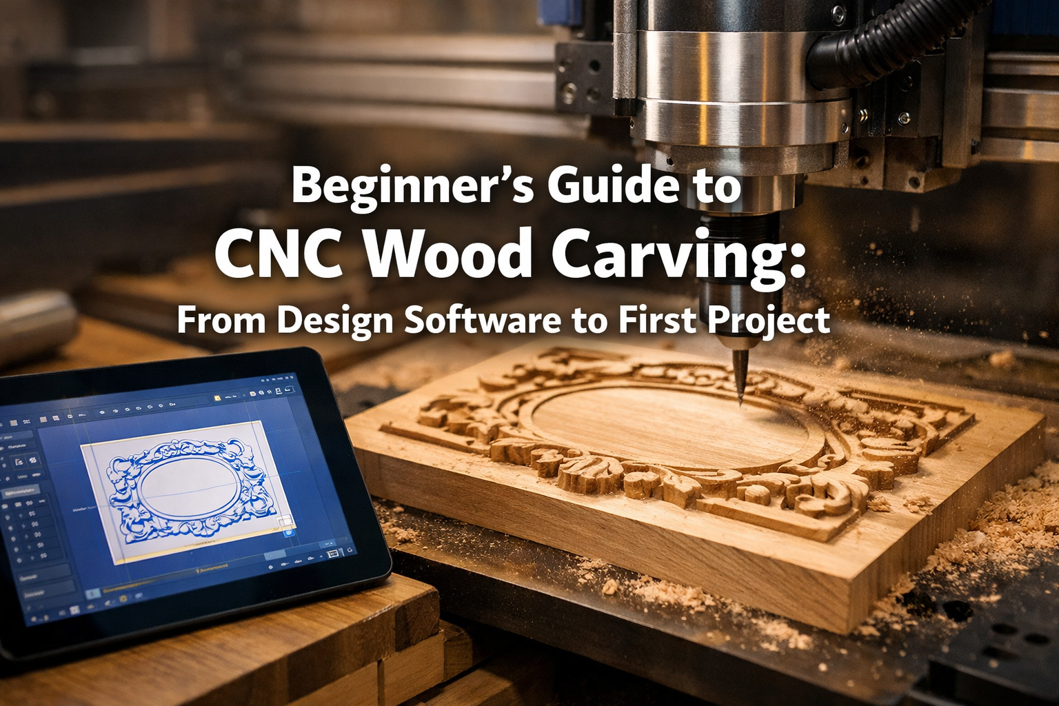 Beginner's Guide to CNC Wood Carving: From Design Software to First Project