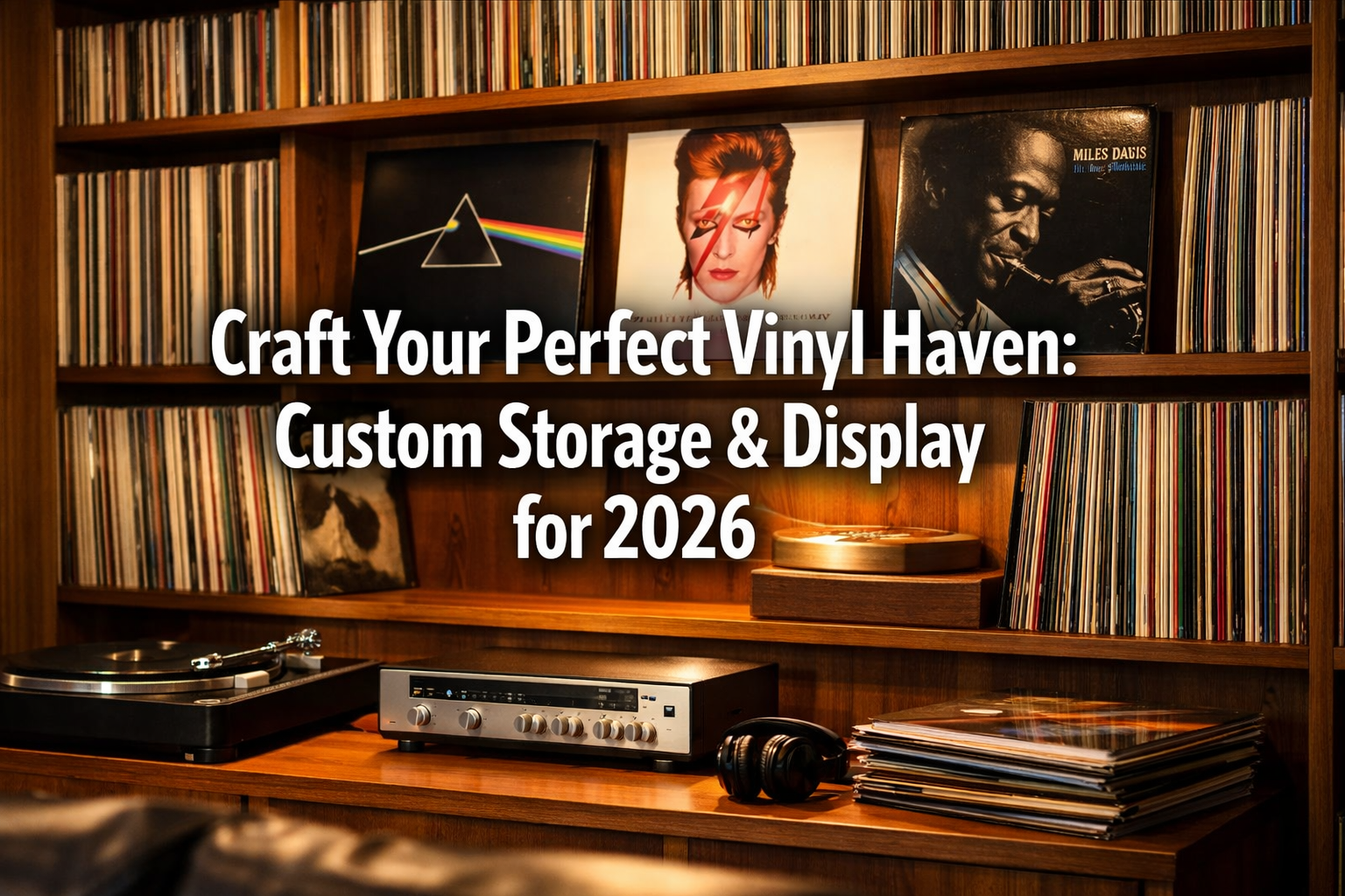 Building Custom Storage Solutions for Vinyl Records: Display and Organization for Music Enthusiasts