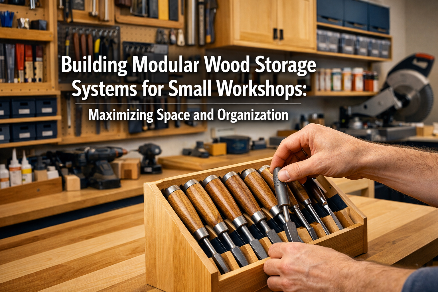 Building Modular Wood Storage Systems for Small Workshops: Maximizing Space and Organization