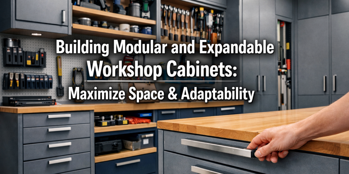 Building Modular and Expandable Workshop Cabinets: Maximizing Vertical Space and Reconfigurability