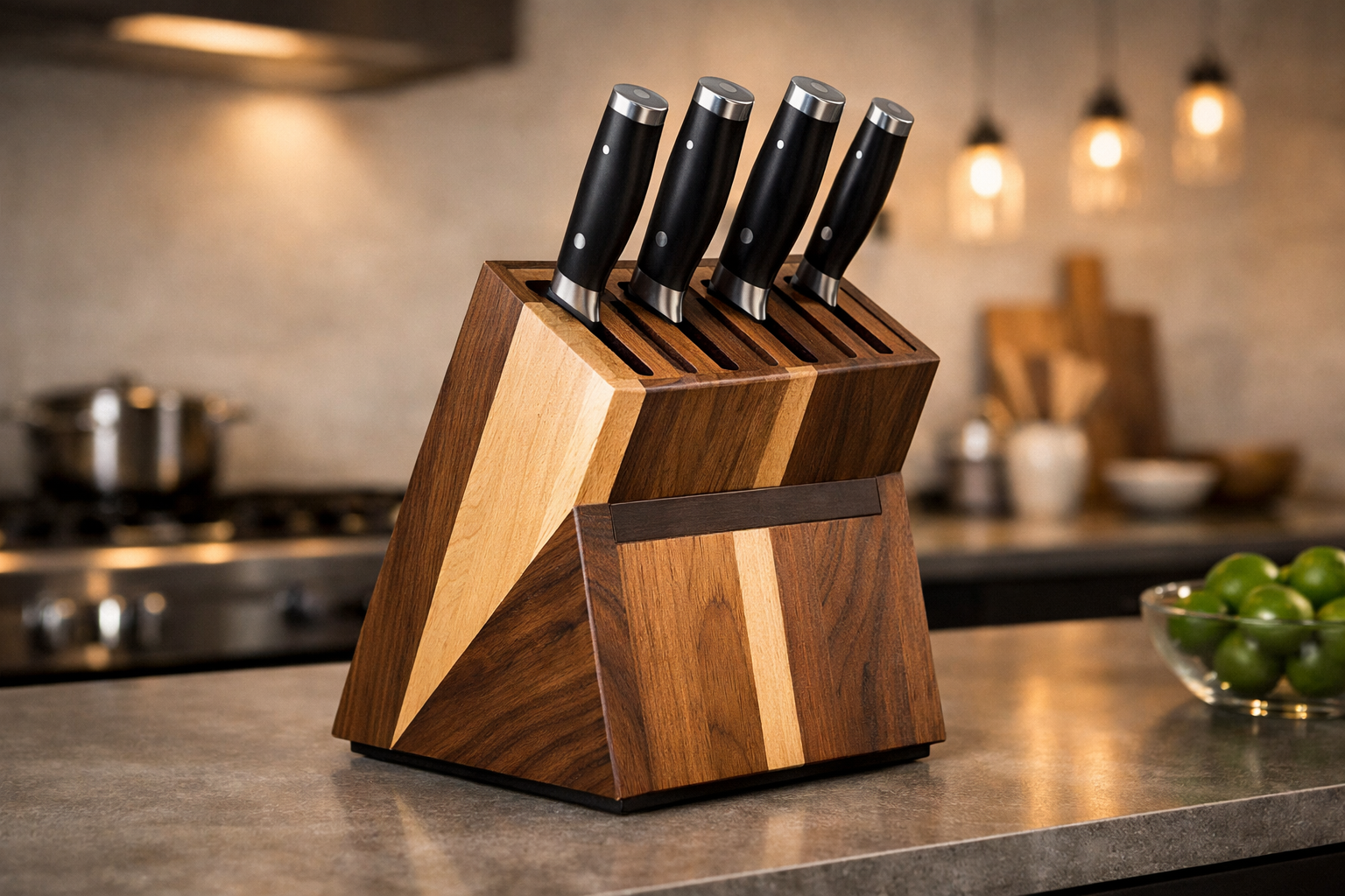 Building Robust Knife Blocks: Custom Slots, Safety Features, and Kitchen Display Designs for 2026