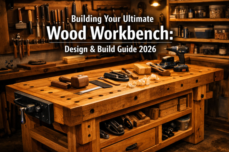 Building a Custom Wood Workbench: Design Considerations and Step-by-Step Plans for a Sturdy, Functional Foundation