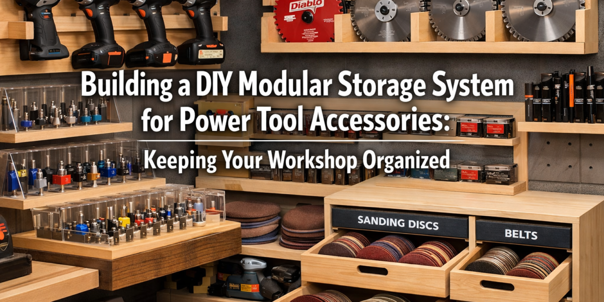 Building a DIY Modular Storage System for Power Tool Accessories: Keeping Your Workshop Organized