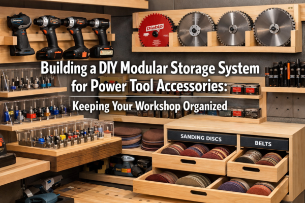 Building a DIY Modular Storage System for Power Tool Accessories: Keeping Your Workshop Organized