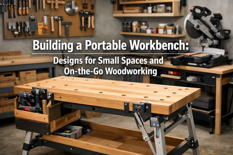 Building a Portable Workbench: Designs for Small Spaces and On-the-Go Woodworking