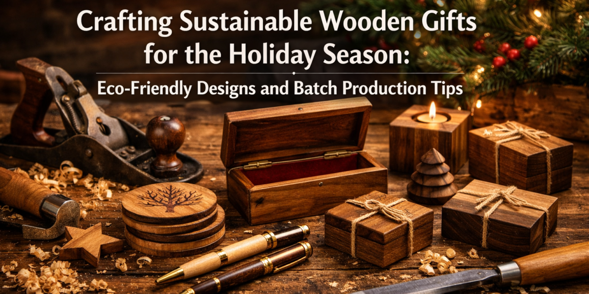 Crafting Sustainable Wooden Gifts for the Holiday Season: Eco-Friendly Designs and Batch Production Tips