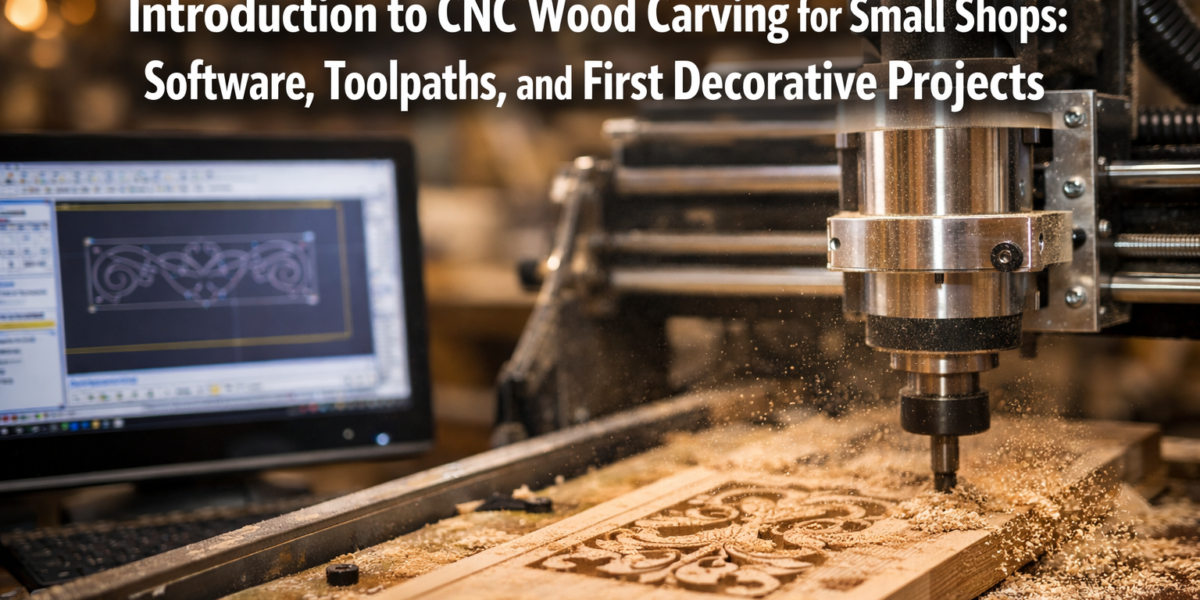 Introduction to CNC Wood Carving for Small Shops: Software, Toolpaths, and First Decorative Projects