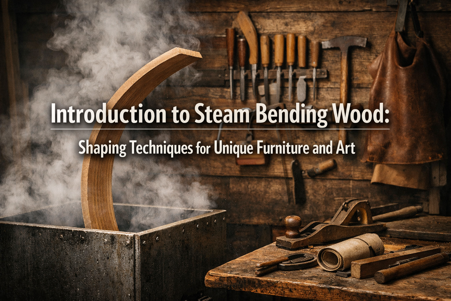 Introduction to Steam Bending Wood: Shaping Techniques for Unique Furniture and Art