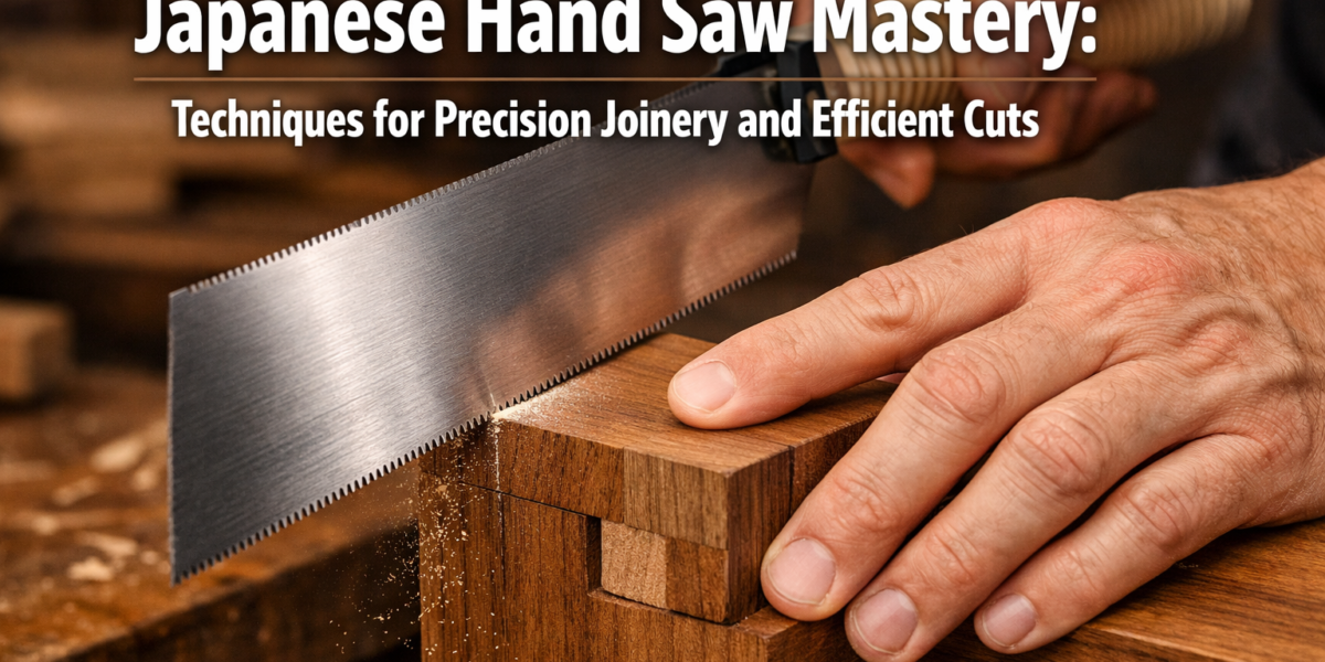 Japanese Hand Saw Mastery: Techniques for Precision Joinery and Efficient Cuts