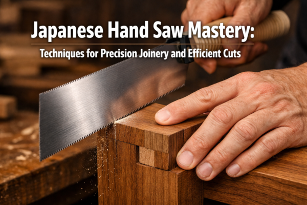 Japanese Hand Saw Mastery: Techniques for Precision Joinery and Efficient Cuts