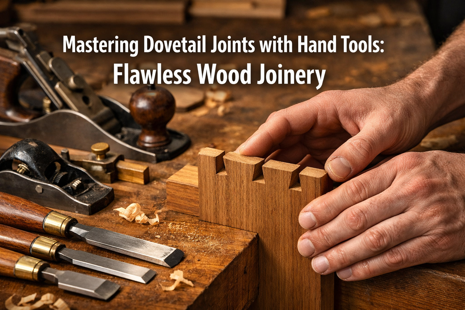 Mastering Dovetail Joints with Hand Tools: A Step-by-Step Guide for Flawless Wood Joinery