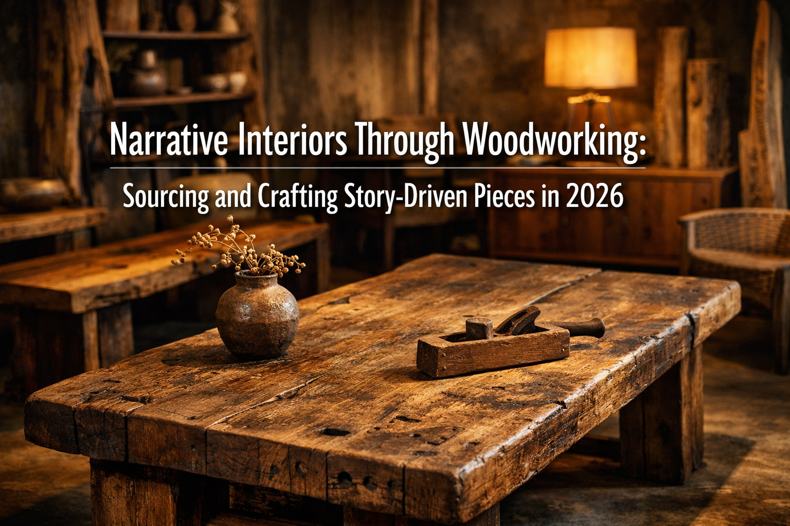 Narrative Interiors Through Woodworking: Sourcing and Crafting Story-Driven Pieces in 2026
