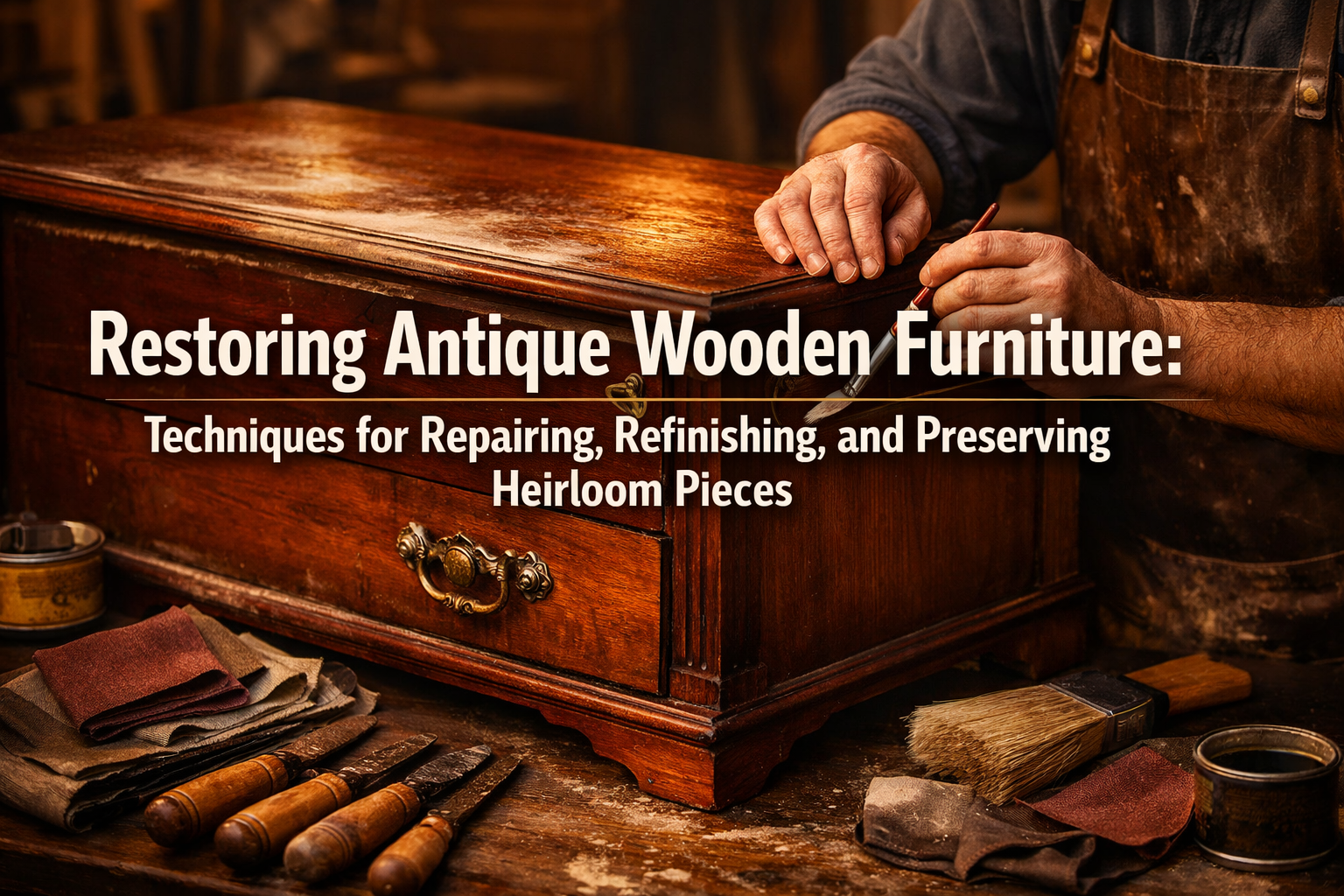 Restoring Antique Wooden Furniture: Techniques for Repairing, Refinishing, and Preserving Heirloom Pieces