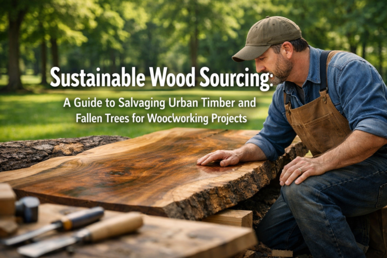 Sustainable Wood Sourcing: A Guide to Salvaging Urban Timber and Fallen Trees for Woodworking Projects