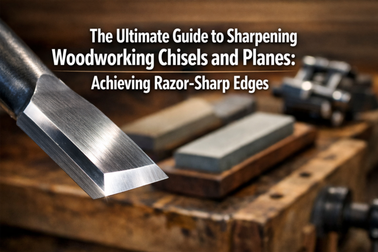 The Ultimate Guide to Sharpening Woodworking Chisels and Planes: Achieving Razor-Sharp Edges