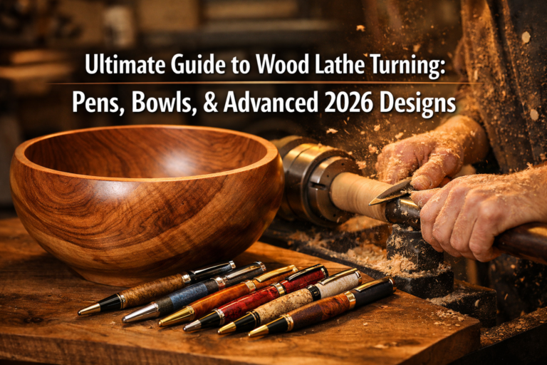 Ultimate Guide to Wood Lathe Turning: Pens, Bowls, and Advanced 2026 Curve Designs for Beginners