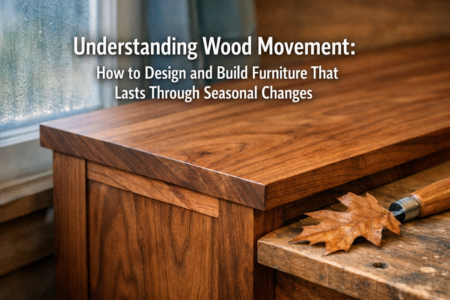 Understanding Wood Movement: How to Design and Build Furniture That Lasts Through Seasonal Changes