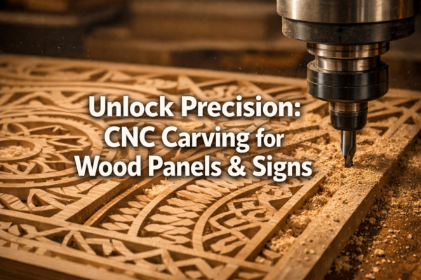 Beginner’s Guide to CNC Carving for Decorative Wood Panels and Signage: From Design to Finishing