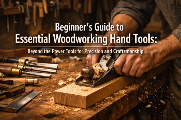 Beginner’s Guide to Essential Woodworking Hand Tools: Beyond the Power Tools for Precision and Craftsmanship