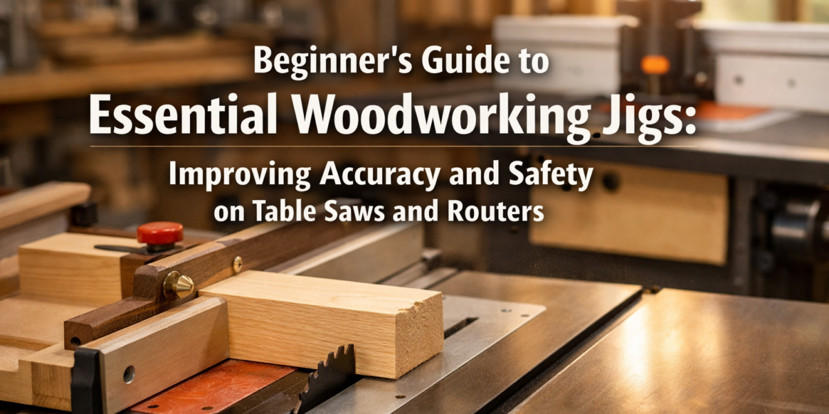 Beginner’s Guide to Essential Woodworking Jigs: Improving Accuracy and Safety on Table Saws and Routers