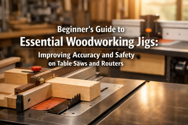 Beginner’s Guide to Essential Woodworking Jigs: Improving Accuracy and Safety on Table Saws and Routers