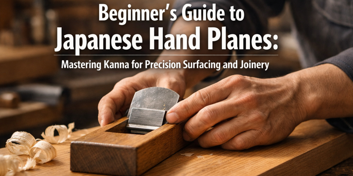 Beginner’s Guide to Japanese Hand Planes: Mastering Kanna for Precision Surfacing and Joinery