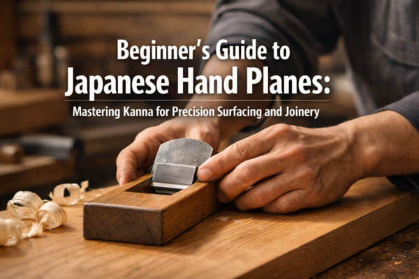 Beginner’s Guide to Japanese Hand Planes: Mastering Kanna for Precision Surfacing and Joinery