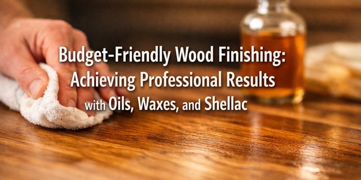 Budget-Friendly Wood Finishing: Achieving Professional Results with Oils, Waxes, and Shellac