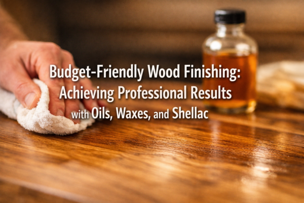 Budget-Friendly Wood Finishing: Achieving Professional Results with Oils, Waxes, and Shellac
