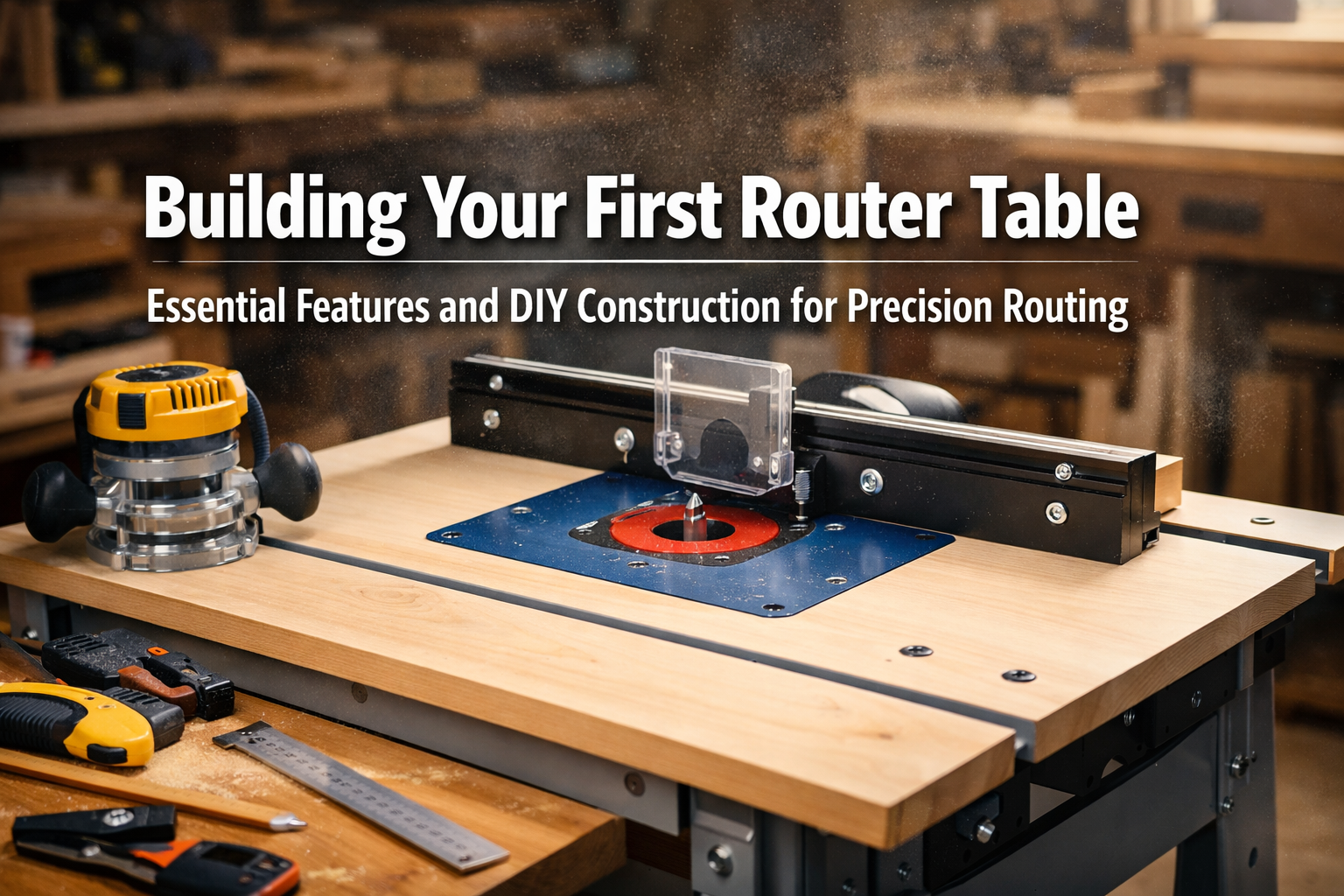 Building Your First Router Table: Essential Features and DIY