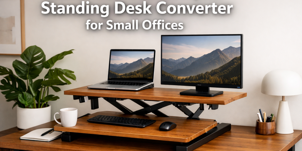 Building a Compact and Convertible Standing Desk Converter for Small Home Offices