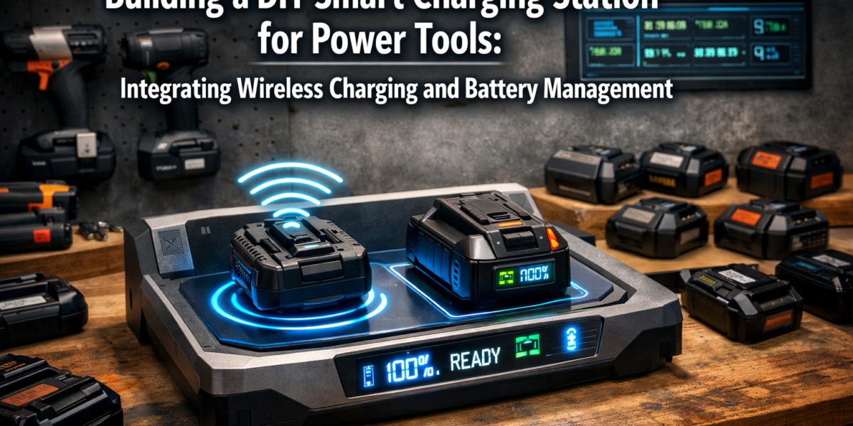 Building a DIY Smart Charging Station for Power Tools: Integrating Wireless Charging and Battery Management