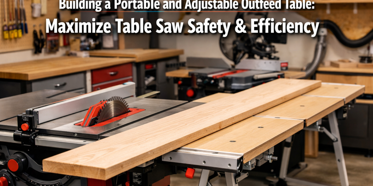 Building a Portable and Adjustable Outfeed Table for Your Table Saw: Maximizing Safety and Efficiency in a Small Shop
