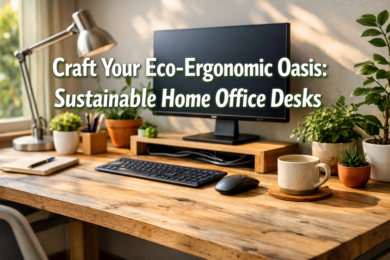 Curated visual reference: Compact Eco Desk For Home Office Decor Reference: Building A Sustainable Home Office Desk Integrating Ergonomics