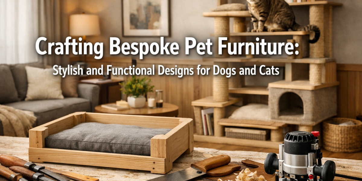 Crafting Bespoke Pet Furniture: Stylish and Functional Designs for Dogs and Cats