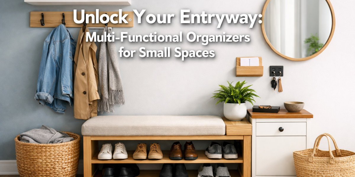 Crafting Multi-Functional Entryway Organizers: Combining Storage, Seating, and Decor in Small Spaces