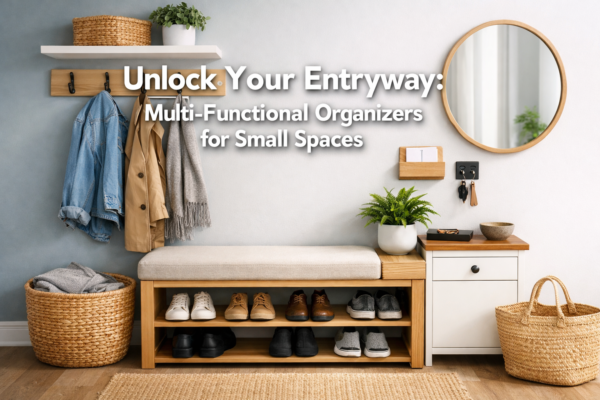 Crafting Multi-Functional Entryway Organizers: Combining Storage, Seating, and Decor in Small Spaces