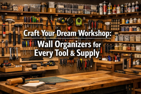 Crafting Space-Saving Wall-Mounted Workshop Organizers: Designs for Tools, Supplies, and Project Parts