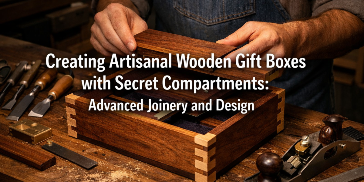 Creating Artisanal Wooden Gift Boxes with Secret Compartments: Advanced Joinery and Design