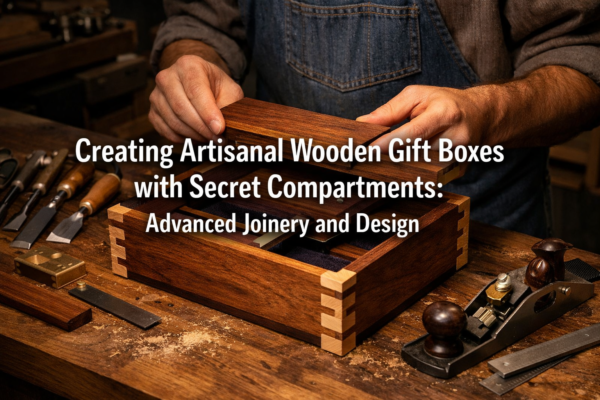 Creating Artisanal Wooden Gift Boxes with Secret Compartments: Advanced Joinery and Design